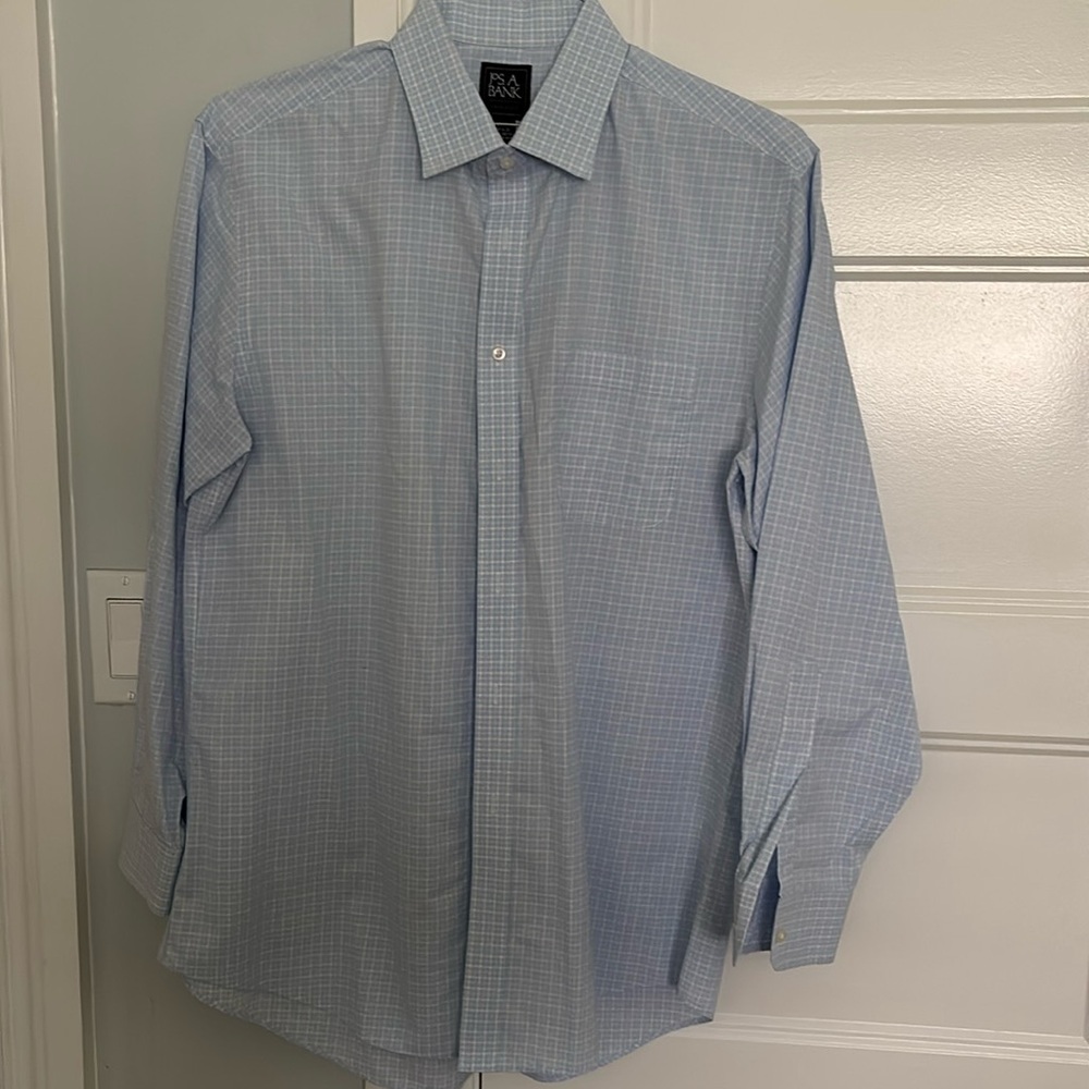 Jos. A. Bank Dress Shirt Slim Fit 16.5 x 33